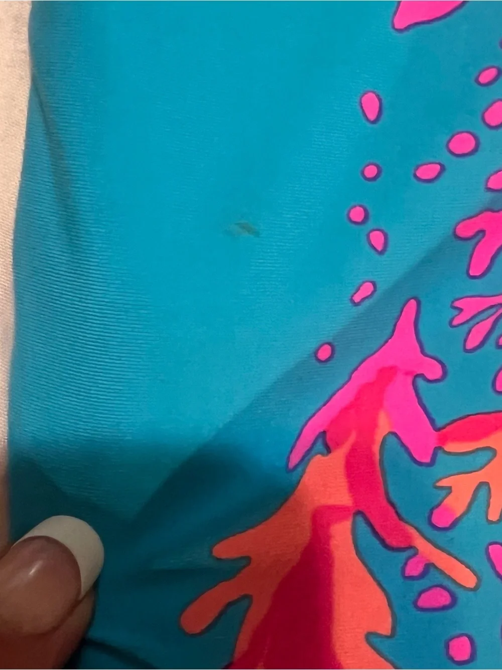 Lilly Pulitzer Teslee One Piece Swimsuit Turquoise Oasis Sz 14